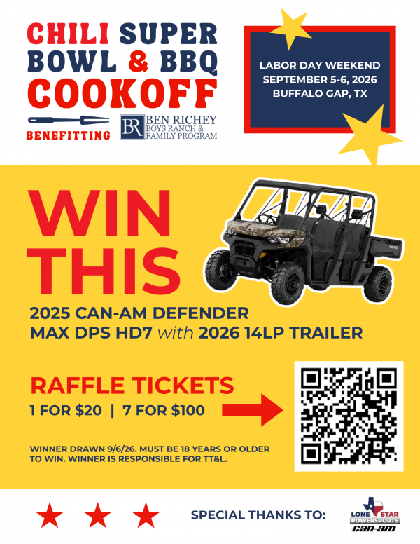 Chili Super Bowl Can-Am Raffle